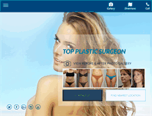 Tablet Screenshot of coastalplasticsurgeons.com